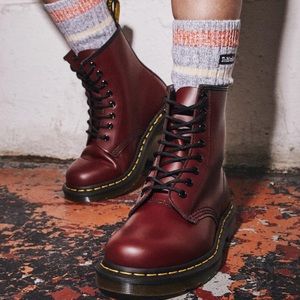 Dr.Martens 1460 SMOOTH LEATHER LACE UP BOOTS